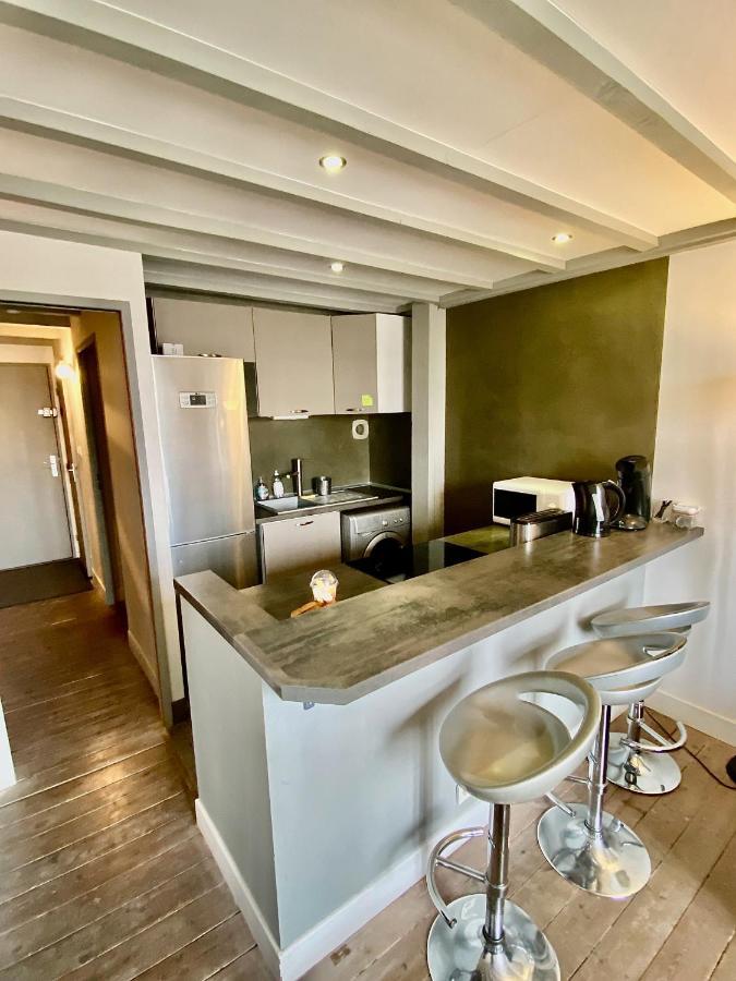 Superbe T3 Duplex Parking Prive Gratuit Sur Place Bordeaux Kültér fotó